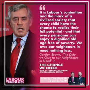 Read more about the article Rt Hon Gordon Brown: The duty we owe to our neighbours in need